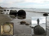 Höchst eigenartig: Moeraki Boulders!